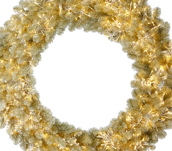 Giant Champagne Wreaths