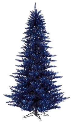 Navy Colored Christmas Tree