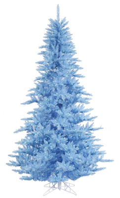 Sky Blue Christmas Tree