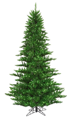 Vintage Green Colored Christmas Tree