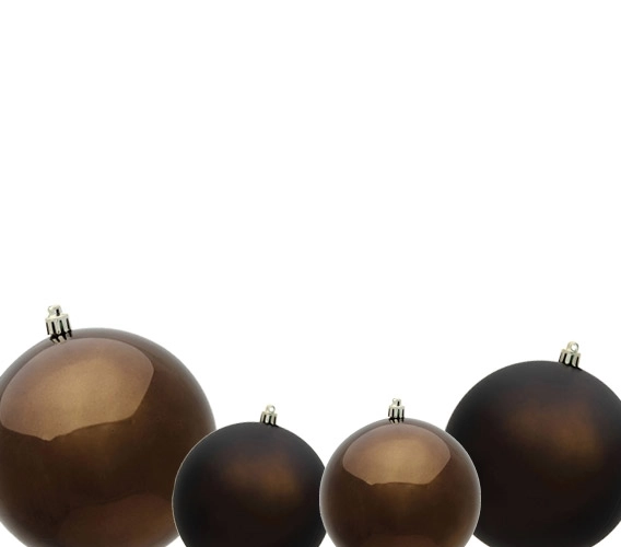 Truffle Christmas Ball Ornaments