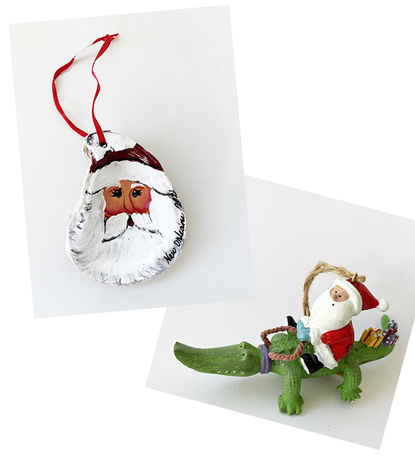 New Orleans Christmas Ornaments