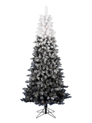 Black Ombre Christmas Tree