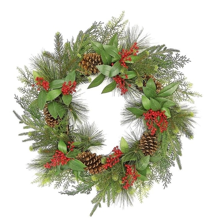 Vermont Christmas Wreath 24"
