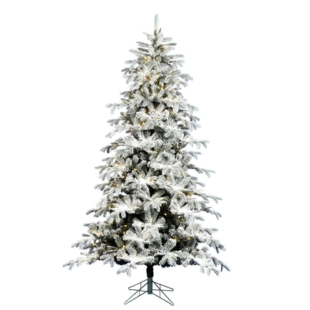 9' Winter Noble Fir Full Color Changing LED