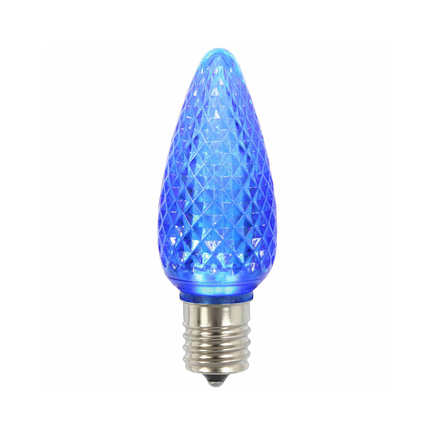 LED C9 Replacement Bulbs Set of 25 Blue
