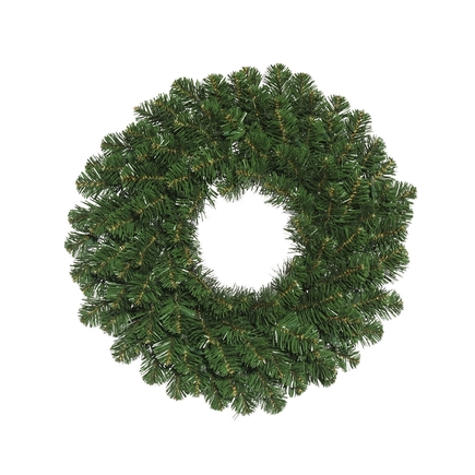 Canadian Pine Wreath 24" Unlit