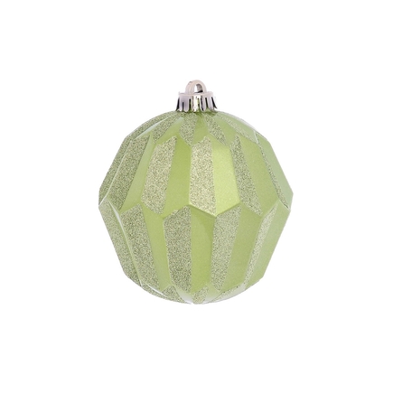 Elara Sphere Ornament 5" Set of 3 Celadon