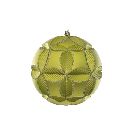 Tokyo Sphere Ornament 6" Set of 2 Lime