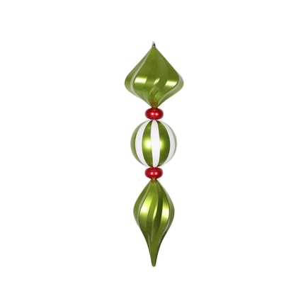 French Ball Finial 39" Lime