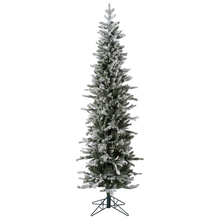 5' Frosted Kingston Fir Warm White LED