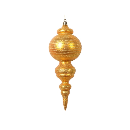 Giselle Finial Ornament 10" Set of 2 Gold
