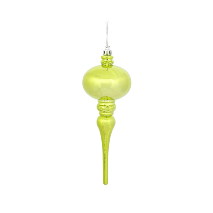 Grace Finial 8" Set of 3 Lime