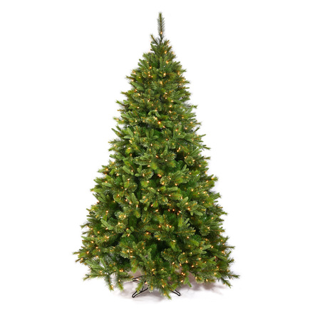 6.5' Green River Pine Full Warm White LED 