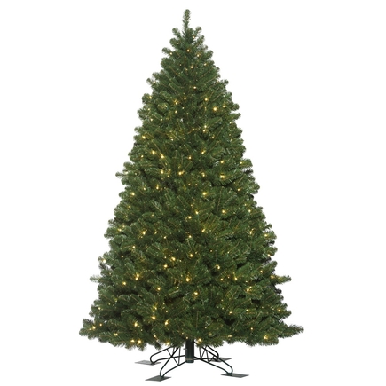 9' High Country Pine Outdoor Warm White LED