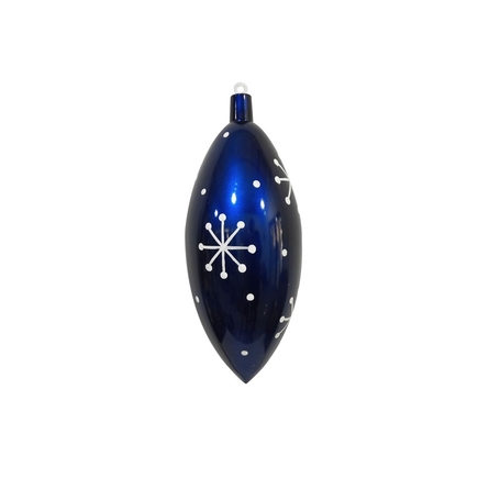 Winter Ornament 16" Blue
