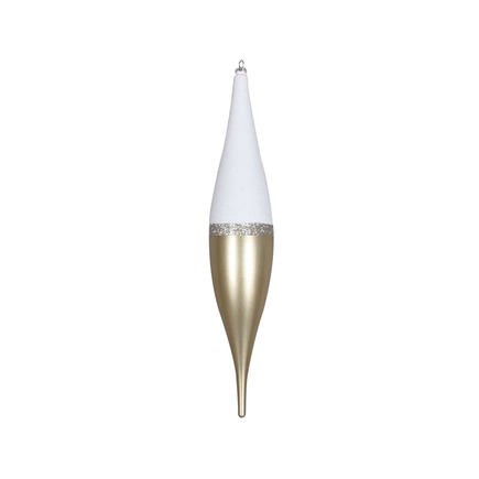 Neve Finial 13" Set of 3 Champagne