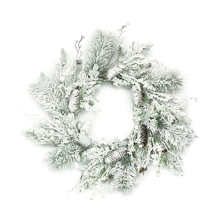 North Pole Wreath 24"