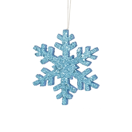 Outdoor Snowflake 18" Turquoise