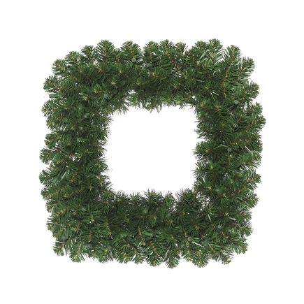 Square Fir Wreath 24"
