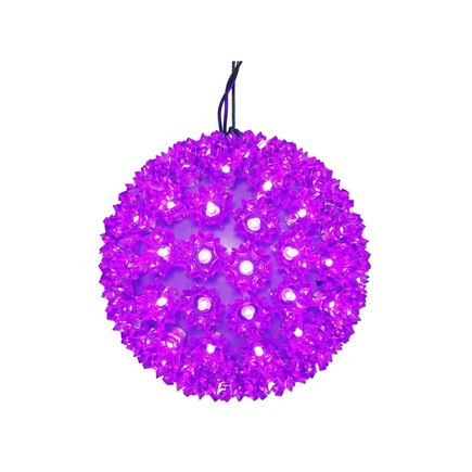 Starlight Sphere LED Purple 6"