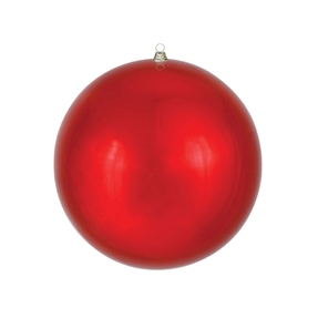 Red Ball Ornament 24" Shiny 
