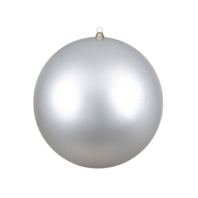 Silver Ball Ornament 20" Matte 