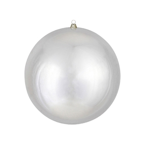 Silver Ball Ornament 20" Shiny 
