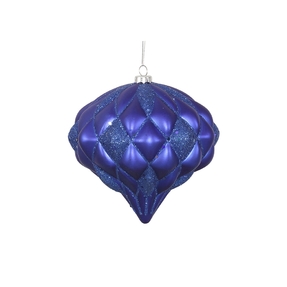 Calypso Ornament 5.7" Set of 2 Blue