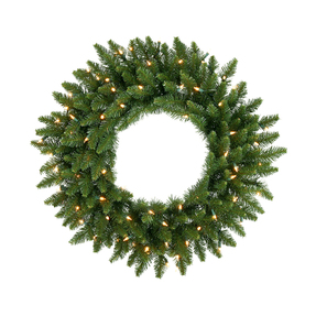 Noble Fir Wreath LED 30"