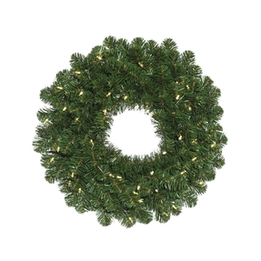 Canadian Pine Wreath LED 20"