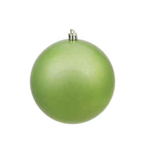 Celadon Ball Ornaments 4.75" Candy Finish Set of 4