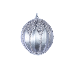 Coco Ornament 4.5" Set of 3 Pewter