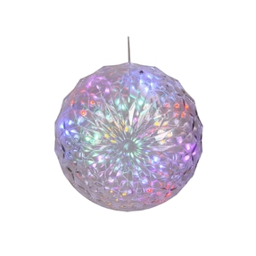 LED Crystal Ball Multi 6"
