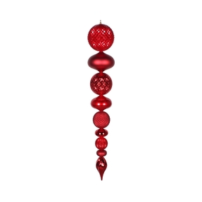 Fiona Finial 45" Red