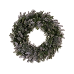 Frosted Frasier Fir Wreath 24" Unlit