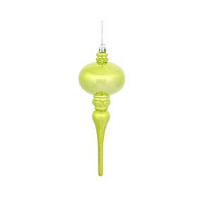 Grace Finial 8" Set of 3 Lime
