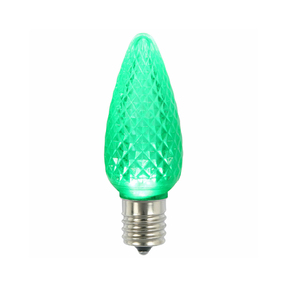 LED C9 Replacement Bulbs Set of 25 Green