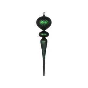 Iris Finial 25" Emerald