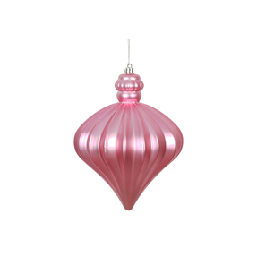 Isabel Onion Ornament 6" Set of 4 Pink