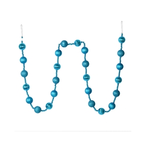 Ivy Ball Garland 6' Turquoise