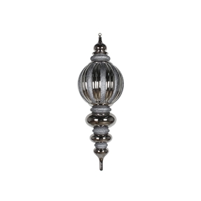Colette Giant Finial 35" Pewter