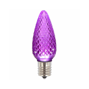 LED C9 Replacement Bulbs Set of 25 Purple