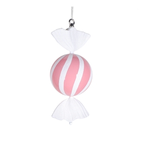 Retro Candy Ornament 13" Pink