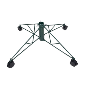 Rolling Metal Tree Stand Green 8'-9.5'