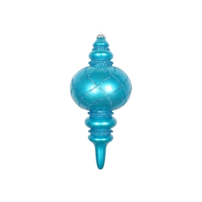 Serena Finial 13" Set of 2 Turquoise