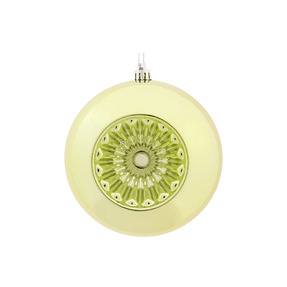 Solaris Ball Ornament 4.75" Set of 4 Celadon