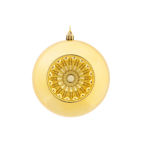 Solaris Ball Ornament 5.7" Set of 4 Gold