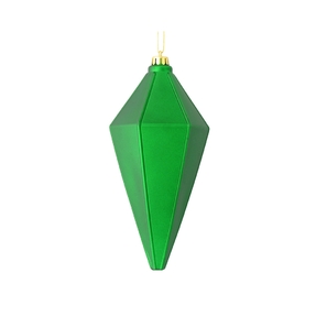 Sonata Lantern Ornament 7" Set of 4 Green Matte