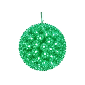 Starlight Sphere LED Green 6"